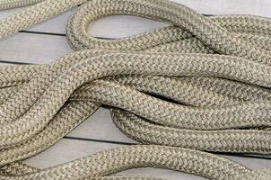 Rope on Boat Deck photo