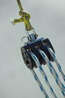 Close up of Sailing Pulley photo