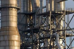Industrial Plant Close up photo