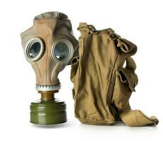 Respirator with bag photo