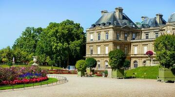 Luxemburgo palacio Francia foto