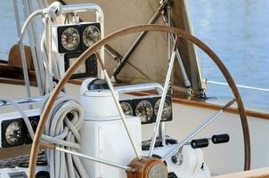 Sailboat Steering Wheel photo