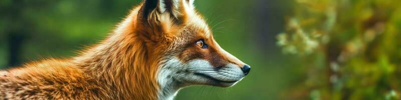 Red fox - generative AI photo