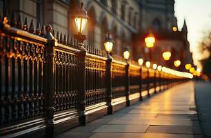 Beautiful Street Lamps photo