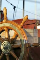 Wooden Steering Wheel photo