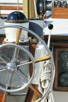 Nautical Instruments on Sailboat photo