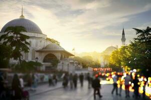 Street in Istanbul photo