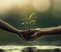 Care of the nature - photo