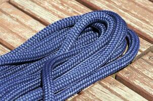 Blue Nautical Rope photo