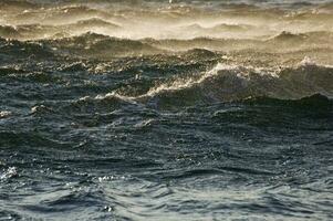 Close up of Rough Sea photo