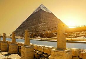 Khafre near road photo