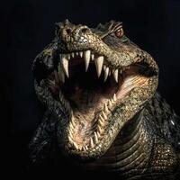 Crocodile - generative AI photo