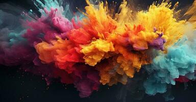 Colorful Abstract Illustration photo