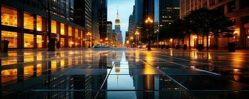 Street of New York photo