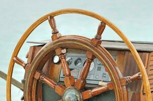 Boat Steering Wheel photo