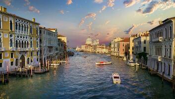 Boat at  Grand Canal photo