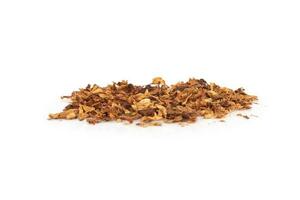 tabaco hojas cigarrillos aislado en blanco antecedentes foto
