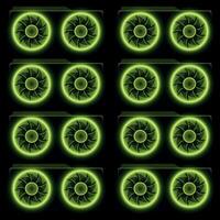green light on gpu rig for mining vector