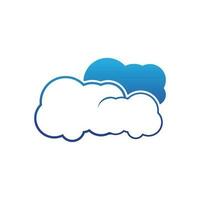 Cloud Icon Logo Vector Template