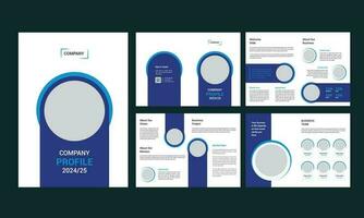 Business Profile or Corporate Business Brochure vector