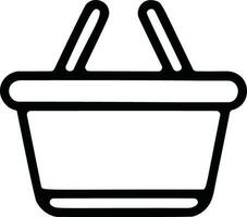 Shopping Basket Icon vector