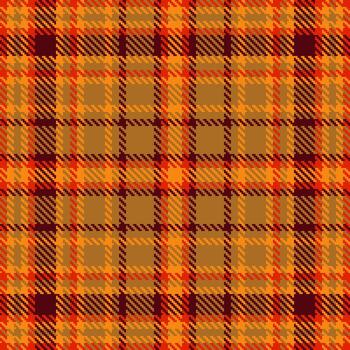 Tartan fabric texture of background plaid textile with a pattern check vector seamless.