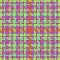 Textile vector background of seamless plaid fabric with a texture tartan pattern check.