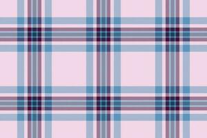 Fabric check seamless of texture plaid vector with a background pattern tartan textile.