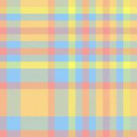 Fabric check textile of pattern vector tartan with a background texture plaid seamless.