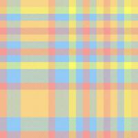 Fabric check textile of pattern vector tartan with a background texture plaid seamless.