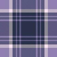 Check textile tartan of texture fabric background with a vector plaid seamless pattern.