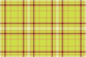 Plaid fabric pattern of background textile check with a texture tartan seamless vector. vector