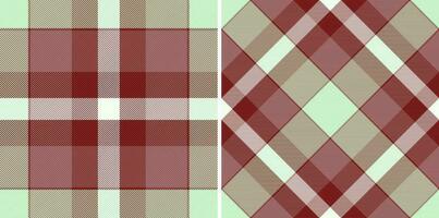 Textile background tartan of fabric vector seamless with a texture pattern check plaid.