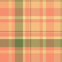 Seamless fabric background of tartan pattern vector with a textile plaid texture check.