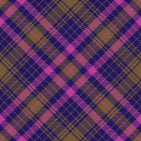 Textile check pattern of vector seamless background with a texture plaid tartan fabric.