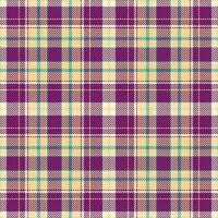 Pattern textile background of seamless tartan fabric with a texture vector plaid check.