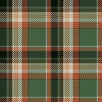 Seamless pattern of scottish tartan plaid. Repeatable background with check fabric texture. Vector backdrop striped textile print.