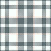 Plaid check pattern. Seamless fabric texture. Tartan textile print. vector