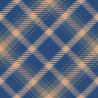 Seamless pattern of scottish tartan plaid. Repeatable background with check fabric texture. Vector backdrop striped textile print.