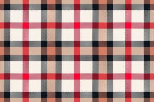 Plaid background, check seamless pattern. Vector fabric texture for textile print, wrapping paper, gift card or wallpaper.