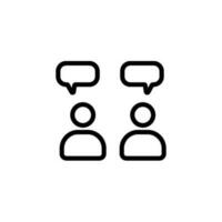 communication bubble speech sign symbol vector