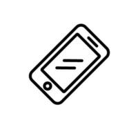 mobile phone sign symbol vector icon