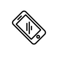 mobile phone sign symbol vector icon