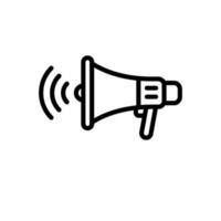 communication megaphone sign symbol vector