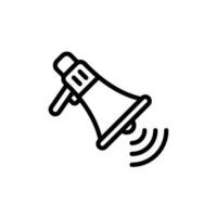 communication megaphone sign symbol vector