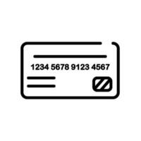 economy credit card sign symbol vector