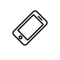 mobile phone sign symbol vector icon