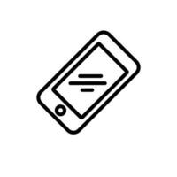 mobile phone sign symbol vector icon