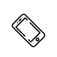 mobile phone sign symbol vector icon