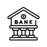 economy bank sign symbol vector